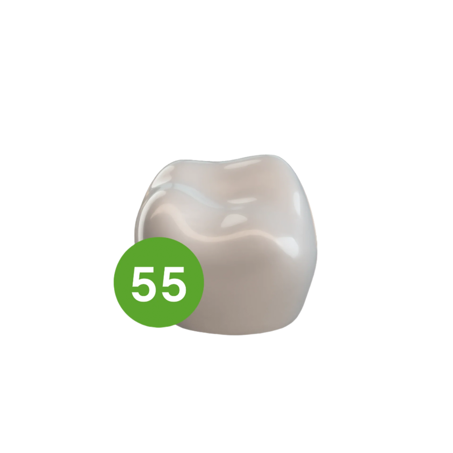 Second Molar (URE) Refill Crown