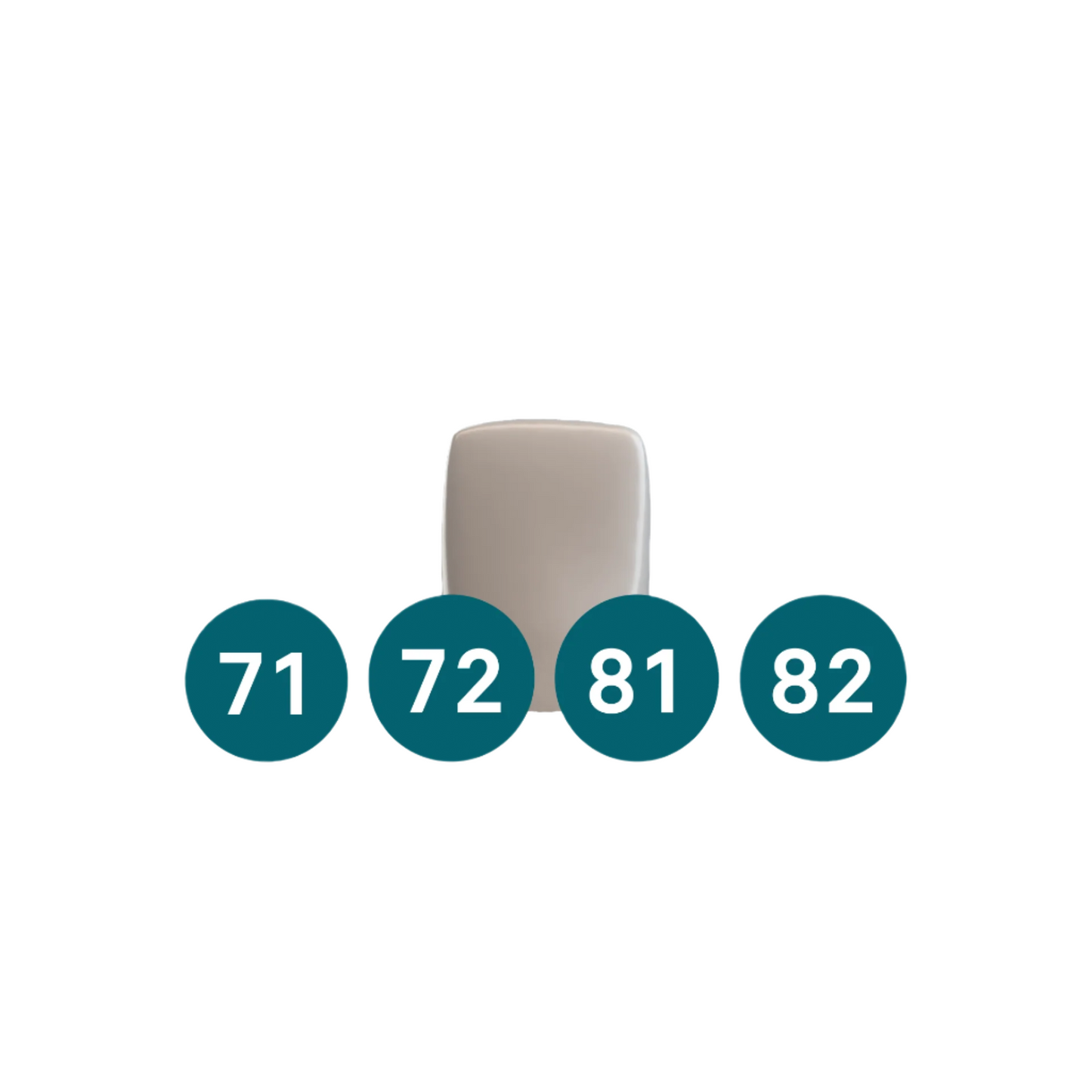 Incisor Lower (IL) Refill Crown