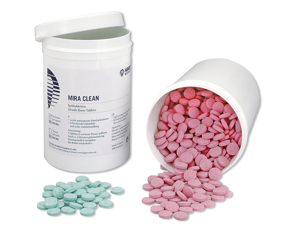 Mira Clean Mouthwash Tablets