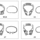 Premolar Clamps - Wingless