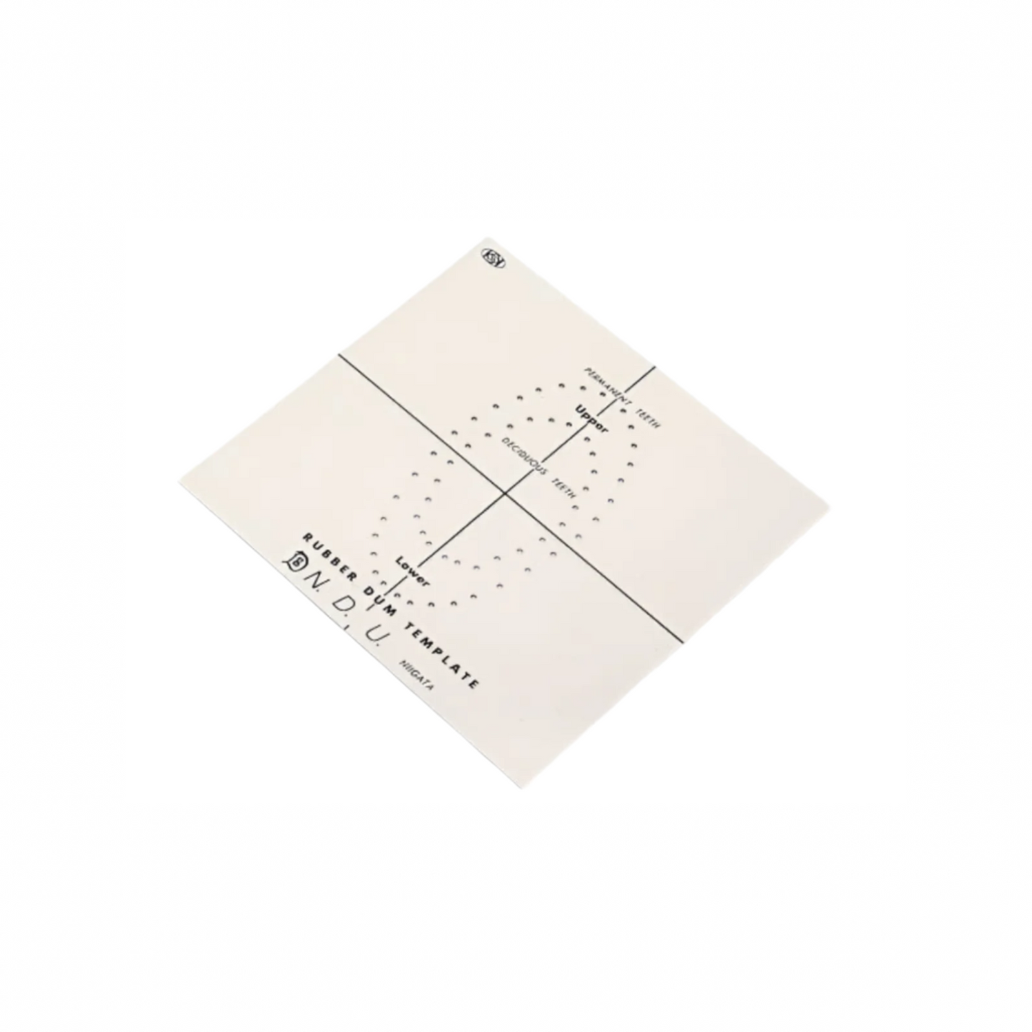 Fit Rubberdam Perforating Template